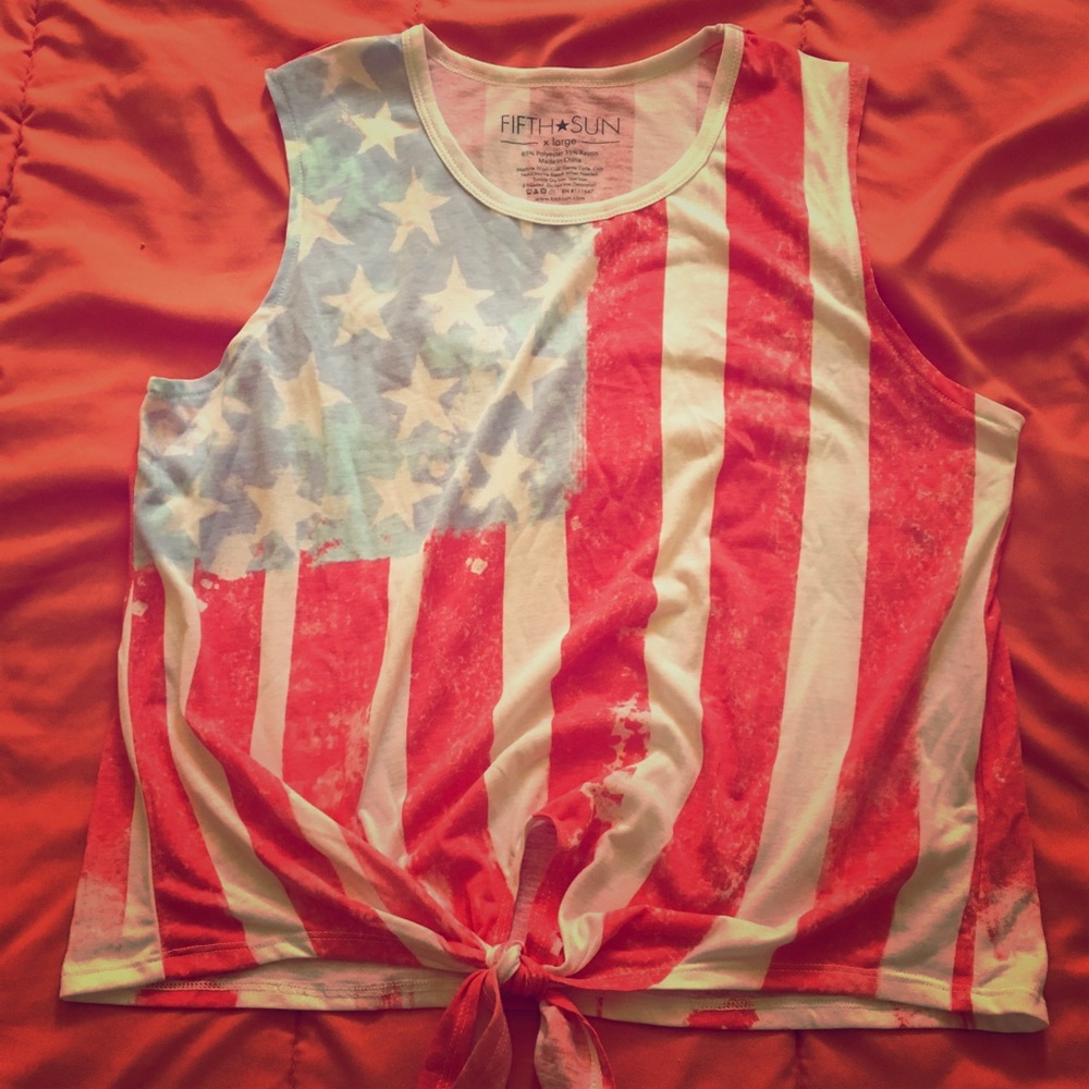 American Flag Tank